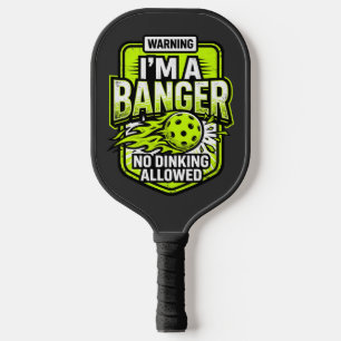 Warnung, ich bin ein Knaller Lustiges Pickleball-P Pickleball Schläger
