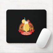 Warnung Ich habe das Getränkepaket gekauft Mousepad (Mit Mouse)