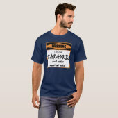 Warnung! Ich kenne KARAOKE! T-Shirt (Vorne ganz)