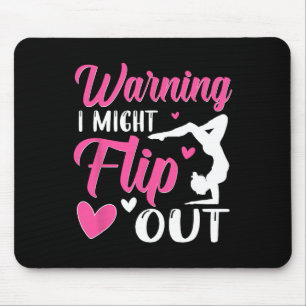 Warnung Ich Könnte Umkippen Handstand Turner Turne Mousepad