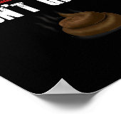 Warnung, ich mache keine Witze Poster (Ecke)