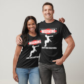 Warnung Ich springe über alles Parkour Runner 2 T-Shirt (Unisex)