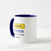 Warnung: [Individuelle Name] könnte in binären Tasse (Vorderseite Links)