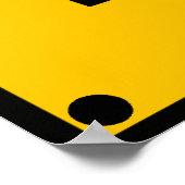 Warnung ~ Jeder ist drin, aber Sie Poster (Ecke)