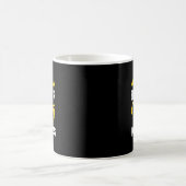 Warnung Junggesellenparty Im Gange Bräutigam Team Kaffeetasse (Mittel)