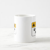 Warnung - kann Alkohol enthalten Kaffeetasse (Mittel)