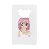 Warnung kann beginnen, über Animes zu sprechen Geldbeutel Flaschenöffner (Rückseite)