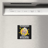 Warnung kann beginnen, über Animes zu sprechen Magnet (In Situ (Geschirrspüler))