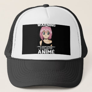 Warnung kann beginnen, über Animes zu sprechen Truckerkappe