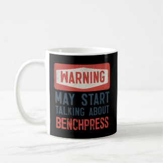 Warnung kann beginnen, über Benchmarking zu sprech Kaffeetasse