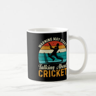 Warnung Kann Beginnen, Über Cricket Lustig Sport Z Kaffeetasse