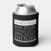 Warnung - Kann beginnen, über die Geschichte der A Dosenkühler (Kanne Vorderseite)