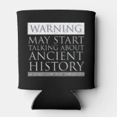 Warnung - Kann beginnen, über die Geschichte der A Dosenkühler (Rückseite)