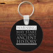 Warnung - Kann beginnen, über die Geschichte der A Schlüsselanhänger (Vorderseite)