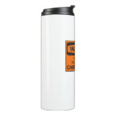 Warnung kann beginnen, über Kartographie zu sprech Thermosbecher (Nach links gedreht)