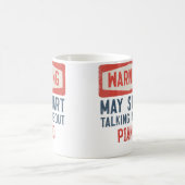 Warnung Kann Beginnen, Über Klavier Zu Reden Kaffeetasse (Mittel)