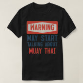 Warnung kann beginnen, über Muay Thai Pullover zu (Design vorne)