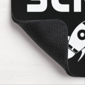 Warnung kann beginnen, über SciFi zu sprechen Mousepad (Ecke)
