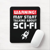 Warnung kann beginnen, über SciFi zu sprechen Mousepad (Mit Mouse)