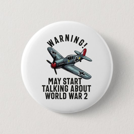 Warnung kann beginnen, über WW2 Weltkrieg 2 Hi zu  Button (Vorderseite)
