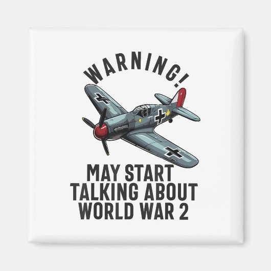Warnung kann beginnen, über WW2 Weltkrieg 2 Hi zu Magnet (Vorne)