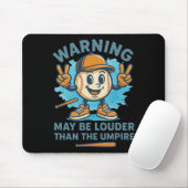 Warnung kann lauter sein als der Schiedsrichter Lu Mousepad (Mit Mouse)
