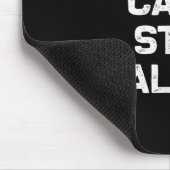 Warnung kann nicht aufhören zu reden _ Funny Sarca Mousepad (Ecke)