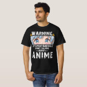 Warnung kann spontan beginnen, über Anim zu sprech T-Shirt (Vorne ganz)
