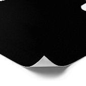 Warnung kann spontan beginnen, über UFOs zu sprech Poster (Ecke)