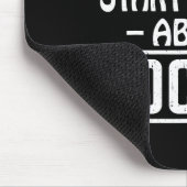 Warnung Kann Spontan Damit Beginnen, Über Fußball  Mousepad (Ecke)