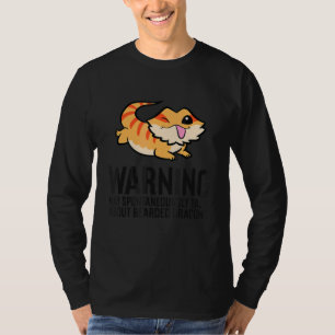 Warnung kann spontan über bärtigen Drago sprechen T-Shirt