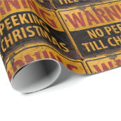 Warnung: Keine Pausen bis Weihnachten nicht unters Geschenkpapier (Rolleneckpunkt)
