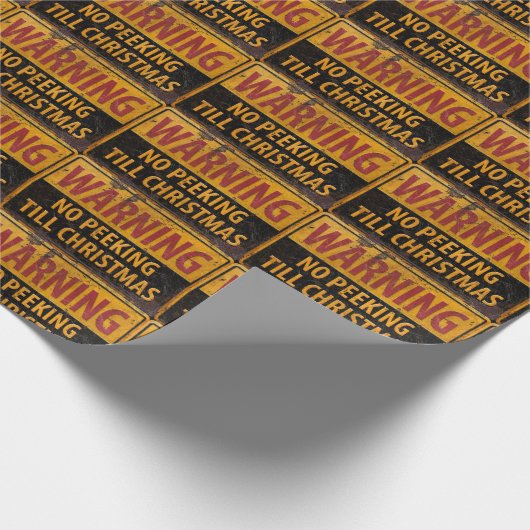 Warnung: Keine Pausen bis Weihnachten nicht unters Geschenkpapier (Ecke)