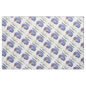 Warnung! Kognitive Eingriffe erforderten Spaß des Stoff (Fat Quarter (45,7 x 55,9 cm))