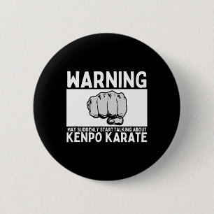 Warnung könnte plötzlich anfangen, über Kenpo Kar Button
