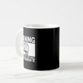 Warnung könnte plötzlich anfangen, über Kenpo Kar  Kaffeetasse (Vorderseite Links)