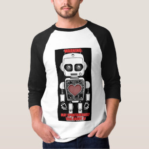Warnung: Könnte über KI sprechen Männer 3/4-Ärmel T-Shirt