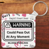 Warnung! könnten schlüsselanhänger (Rückseite)