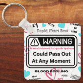 Warnung! könnten schlüsselanhänger (Vorderseite)