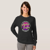 Warnung Mädchen-Trip im Gange Spring Break T-Shirt (Vorne ganz)