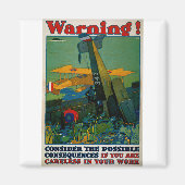 Warnung! Magnet (Vorne)