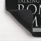 Warnung - Mai beginnen, über das Römische Reich zu Mousepad (Ecke)