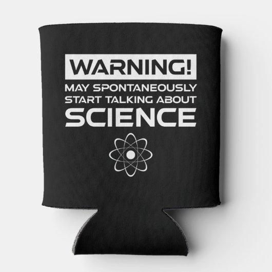 Warnung! Mai beginnt, über Wissenschaft zu spreche Dosenkühler (Rückseite)