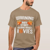 Warnung May beginnt über Movies Movie Lover b T-Shirt (Vorderseite)