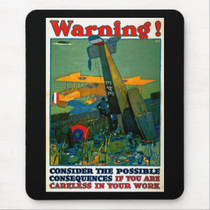 Warnung! Mousepad