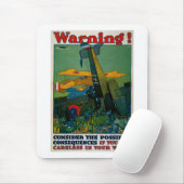 Warnung! Mousepad (Mit Mouse)