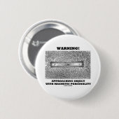 Warnung! Nähernde Gegenstand-magnetische Button (Vorne & Hinten)