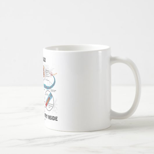 Warnung! Neurales Schaltkreis-Innere Kaffeetasse (Rechts)