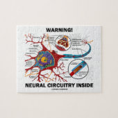 Warnung! Neurales Schaltkreis-Innere Puzzle (Horizontal)