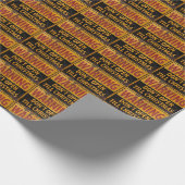 WARNUNG Nicht öffnen bis Weihnachten nicht signier Geschenkpapier (Ecke)